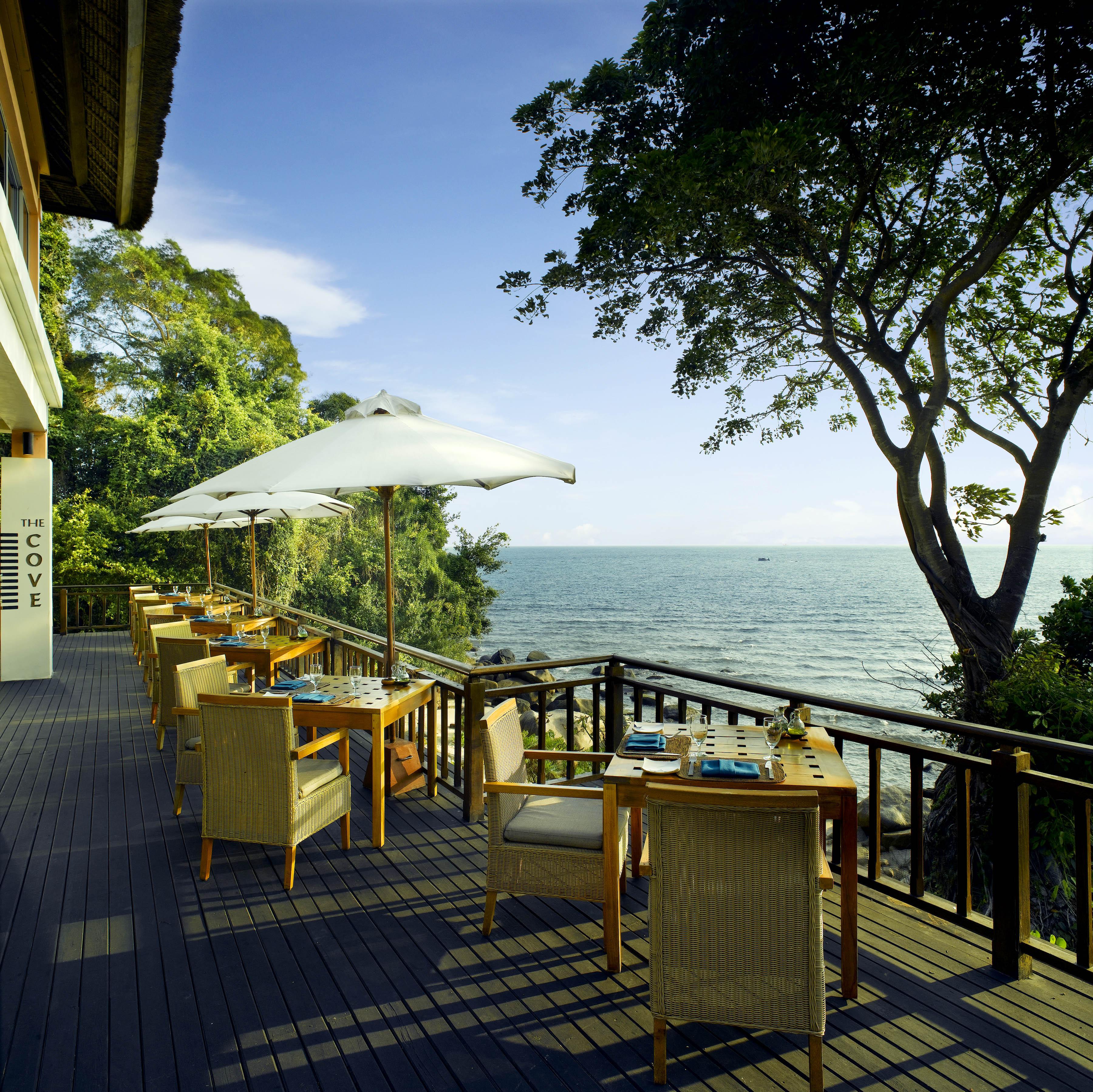 Hotel Banyan Tree Bintan Lagoi Restaurace fotografie